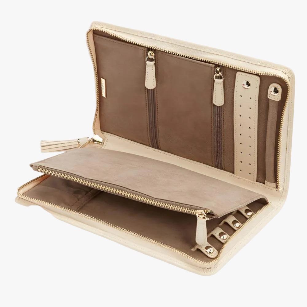 Caroline Jewellery Portfolio, Large Ivory Storage Case by Wolf - Orsini Jewellers