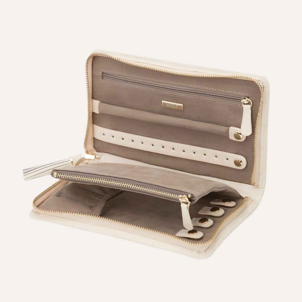 Caroline Jewellery Portfolio, Medium Ivory Storage Case - Orsini Jewellers