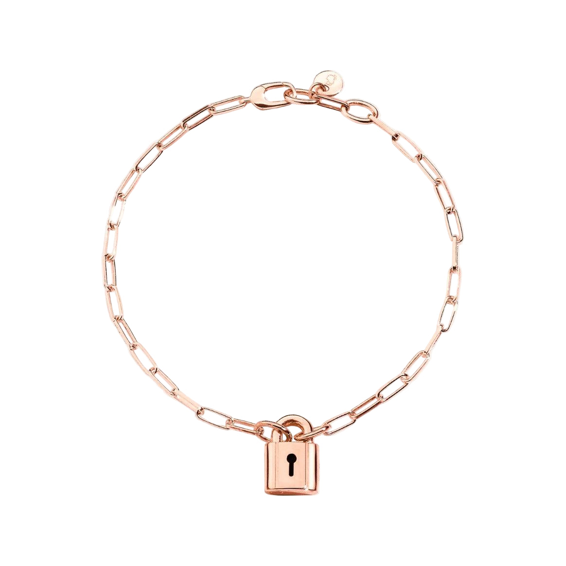 DoDo Bracelet LOCK in 18k Rose Gold Plated Silver - Orsini Jewellers