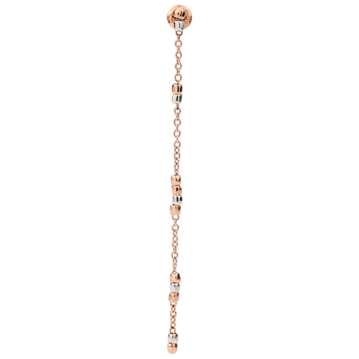 DoDo GRANELLI Mini Granelli Pendant Earrings in Rose Gold and Silver - Orsini Jewellers