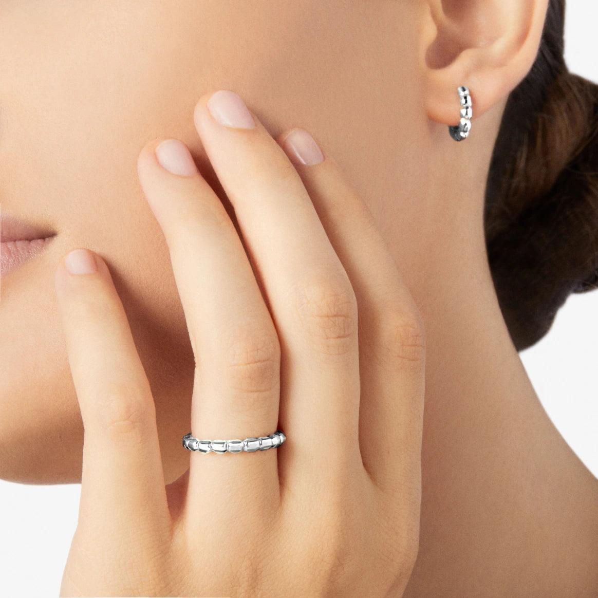 Dodo Granelli ring in silver - Orsini Jewellers