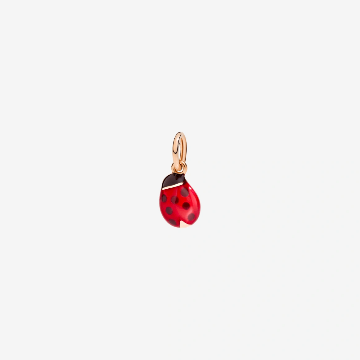 DoDo Ladybug Charm Enamel and Rose Gold - Orsini Jewellers