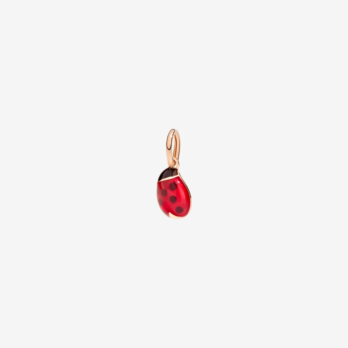 DoDo Ladybug Charm Enamel and Rose Gold - Orsini Jewellers