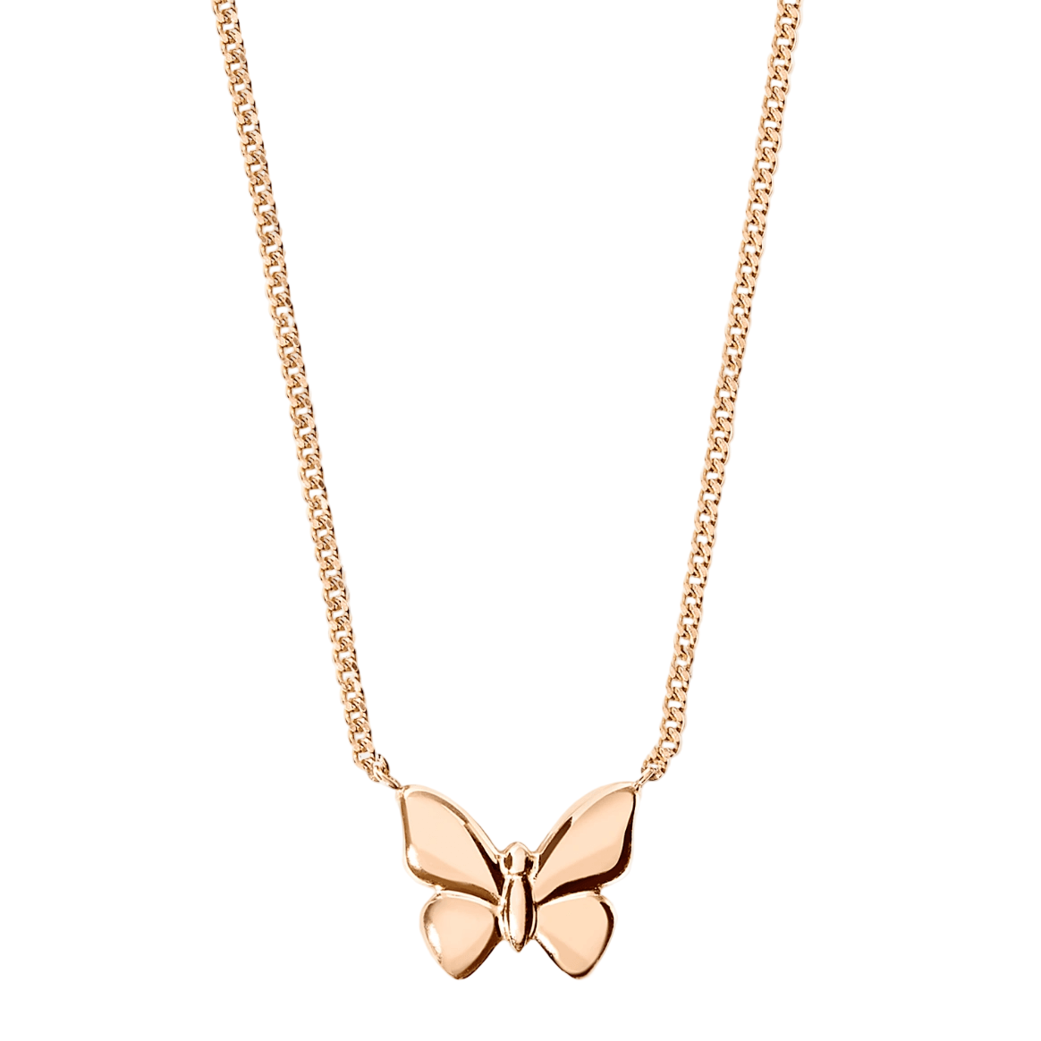 DoDo Necklace Butterfly 9k Rose Gold - Orsini Jewellers
