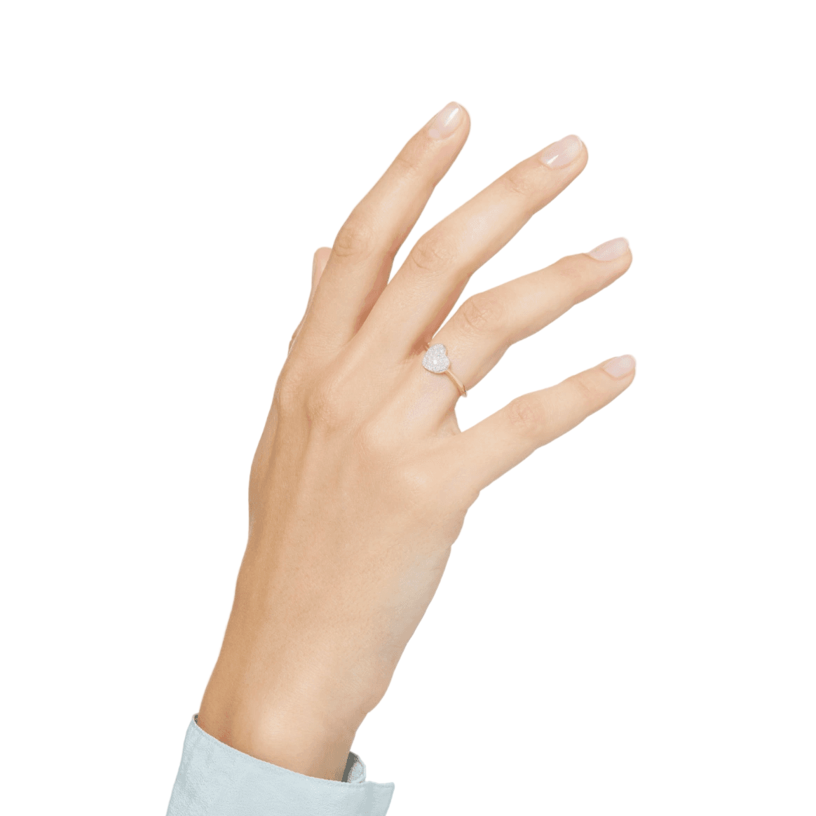 DoDo Ring Coure (Heart) Diamonds Yellow Gold - Large - Orsini Jewellers