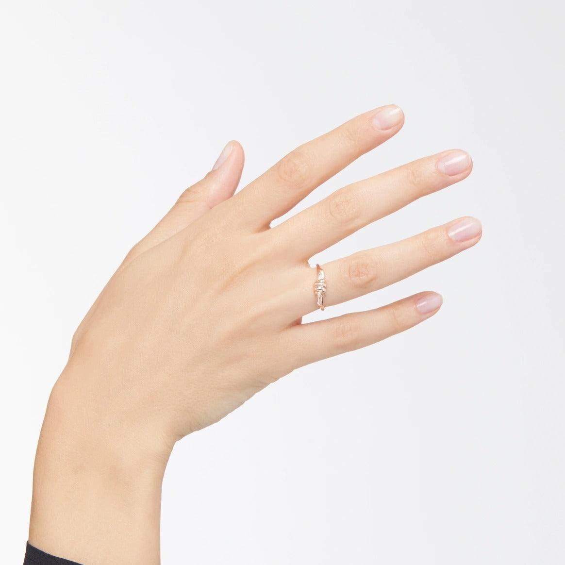 DoDo Ring NODO Rose Gold - Orsini Jewellers