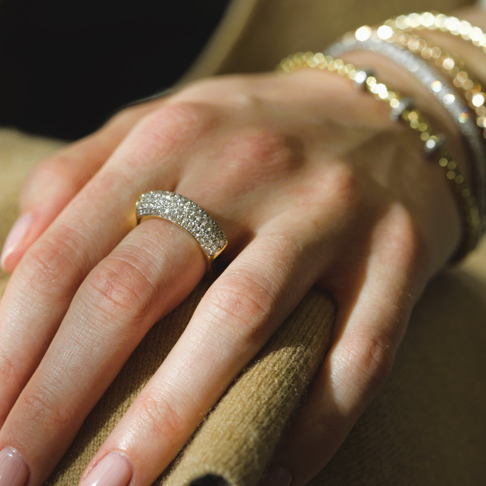 hulchi belluni diamond ring