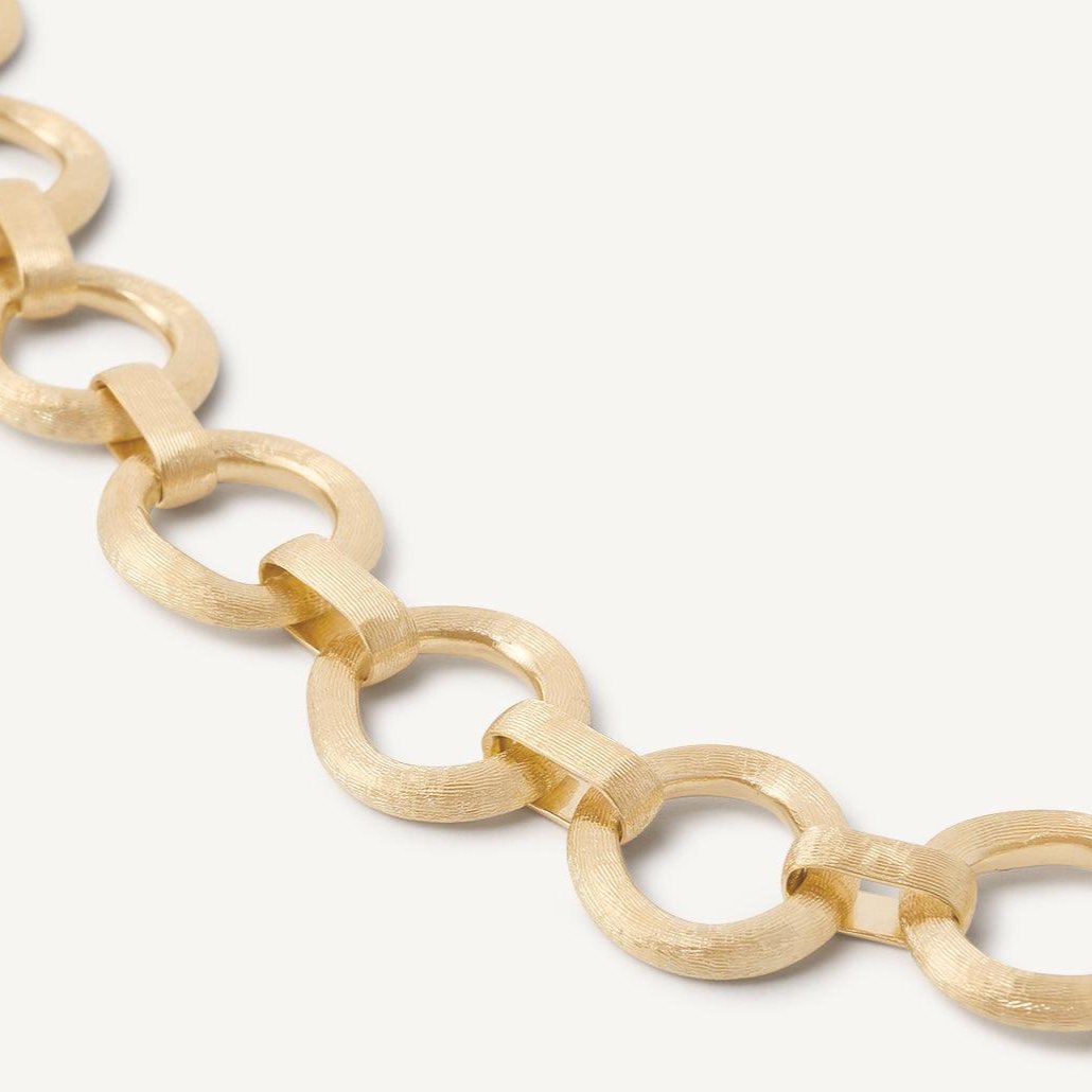 Marco Bicego Jaipur Flat Link 18k Yellow Gold Bracelet - Orsini Jewellers
