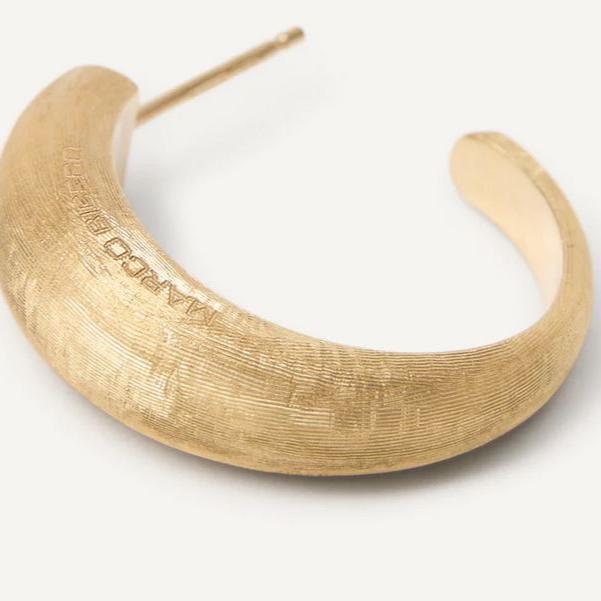 Marco Bicego Lucia Gold Medium Hoop Earrings - Orsini Jewellers