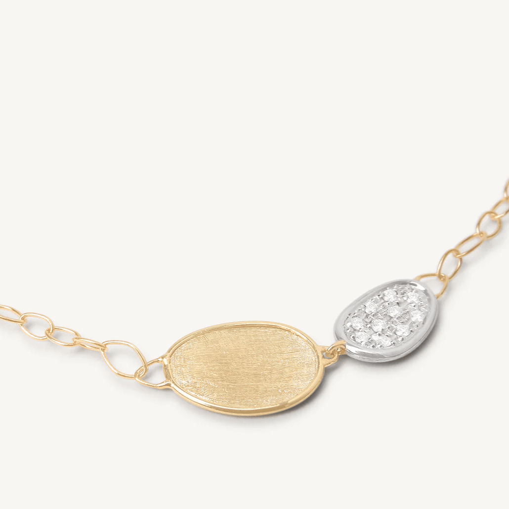Marco Bicego Lunaria Pendant Chain with Diamonds - Mini - Orsini Jewellers