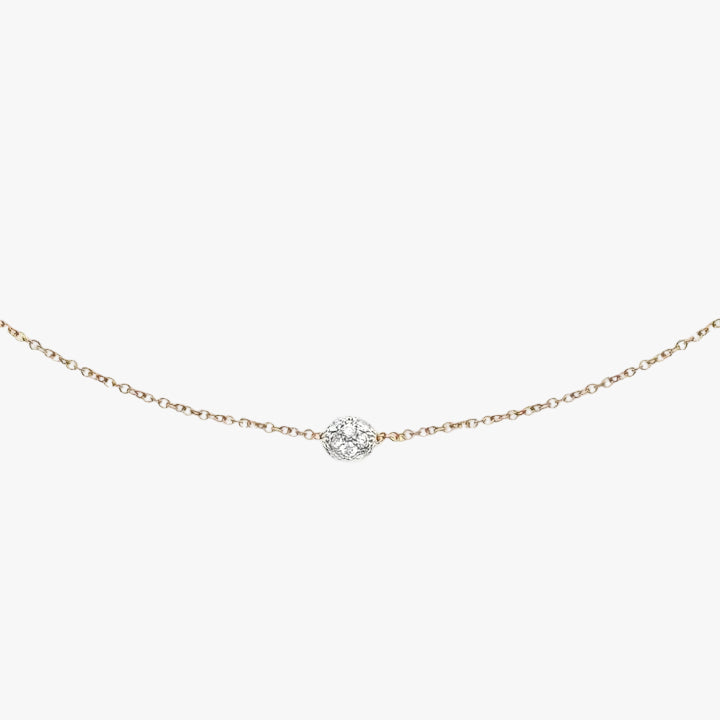 Nanis Elite Rose Gold and Diamonds Boule Choker Necklace - Orsini Jewellers