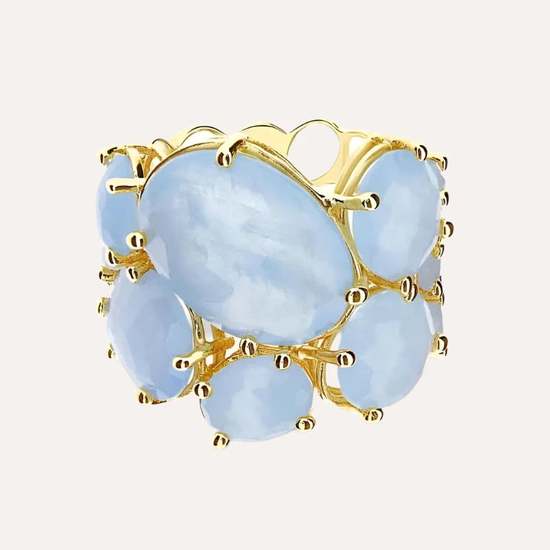 Nanis Ipanema Milky Aquamarine Showstopper Ring - Orsini Jewellers