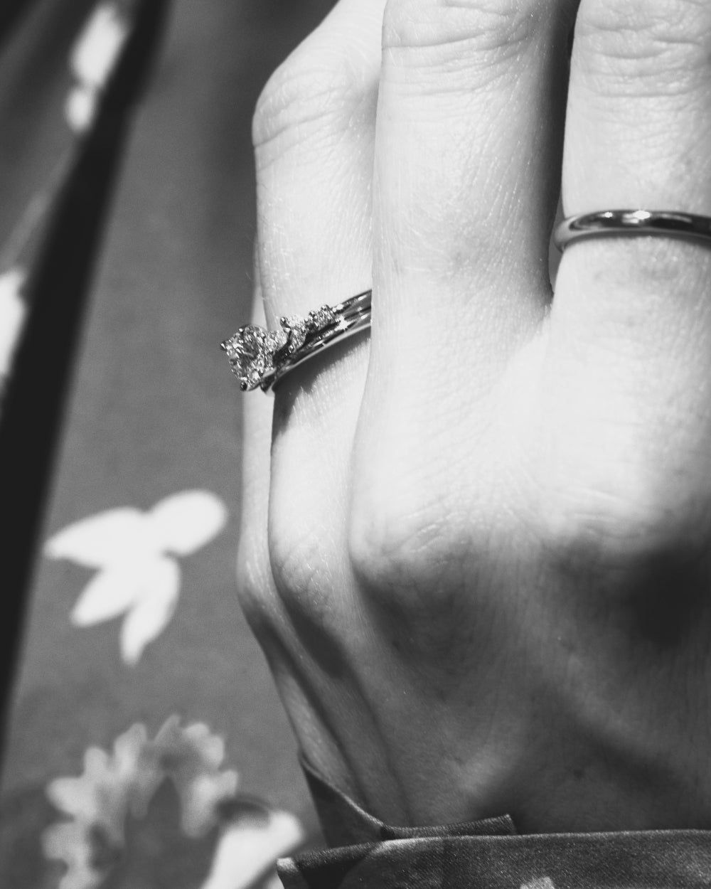 nesso diamond engagement ring