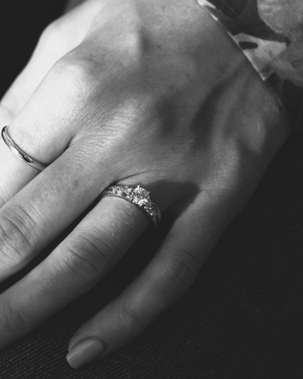 nesso diamond engagement ring custom made