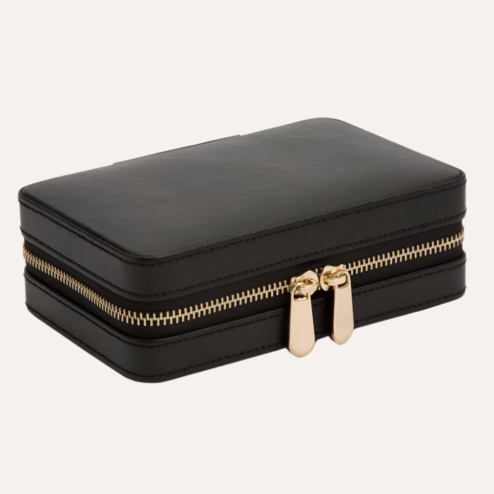 Palermo Zip Case Black Jewellery Case - Orsini Jewellers