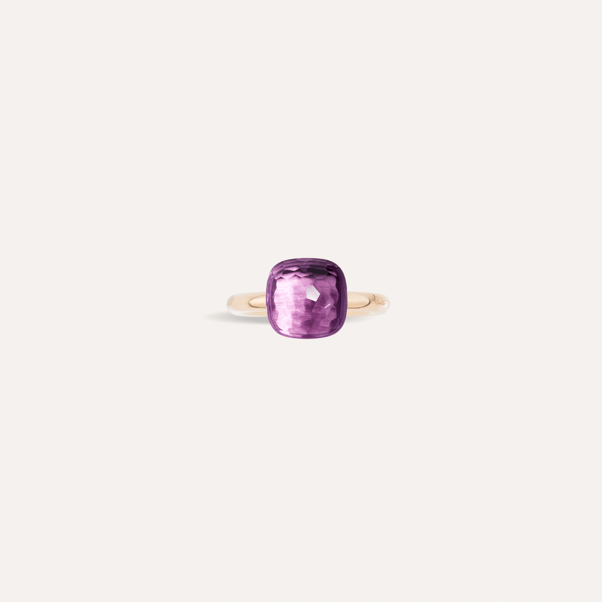 Pomellato Nudo Classic Ring 18k Gold with Amethyst - Orsini Jewellers
