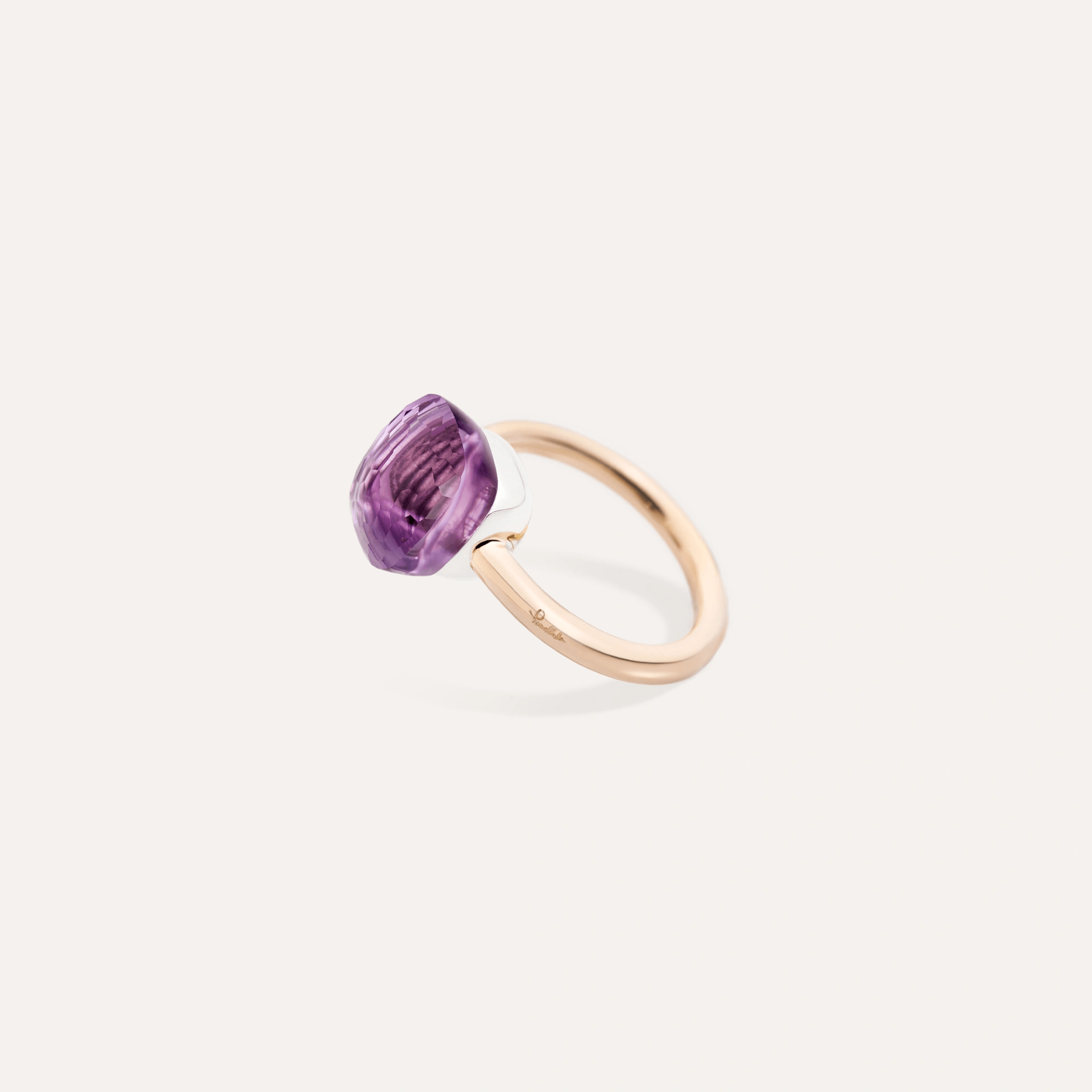 Pomellato Nudo Classic Ring 18k Gold with Amethyst - Orsini Jewellers