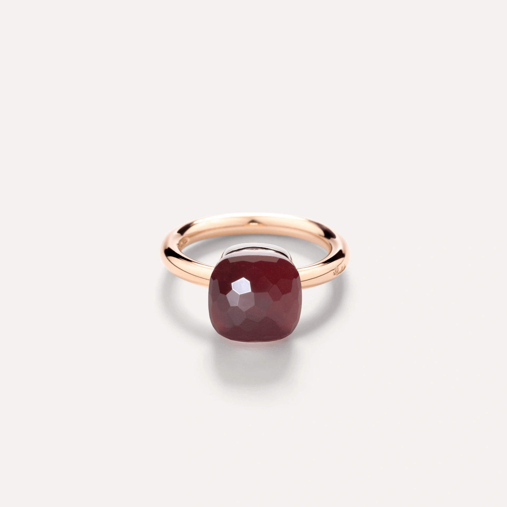 Pomellato Nudo Classic Ring 18k Gold with Garnet - Orsini Jewellers