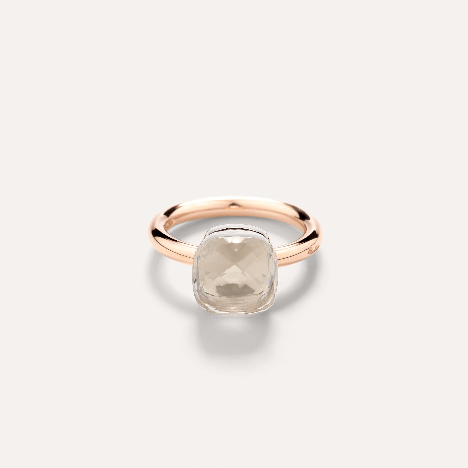Pomellato Nudo Classic Ring 18k Gold with White Topaz - Orsini Jewellers