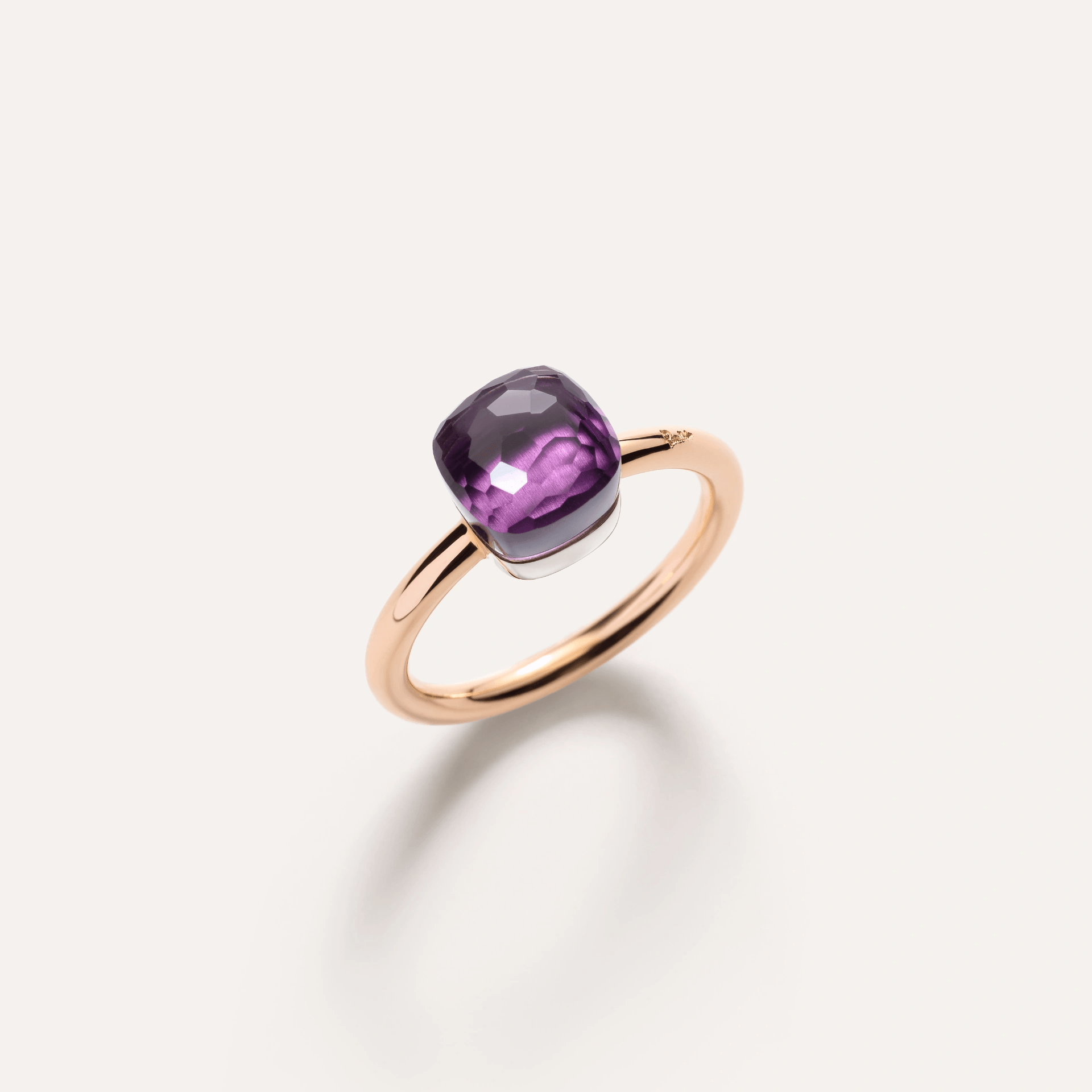 Pomellato Nudo Petit Ring 18k Gold with Amethyst - Orsini Jewellers