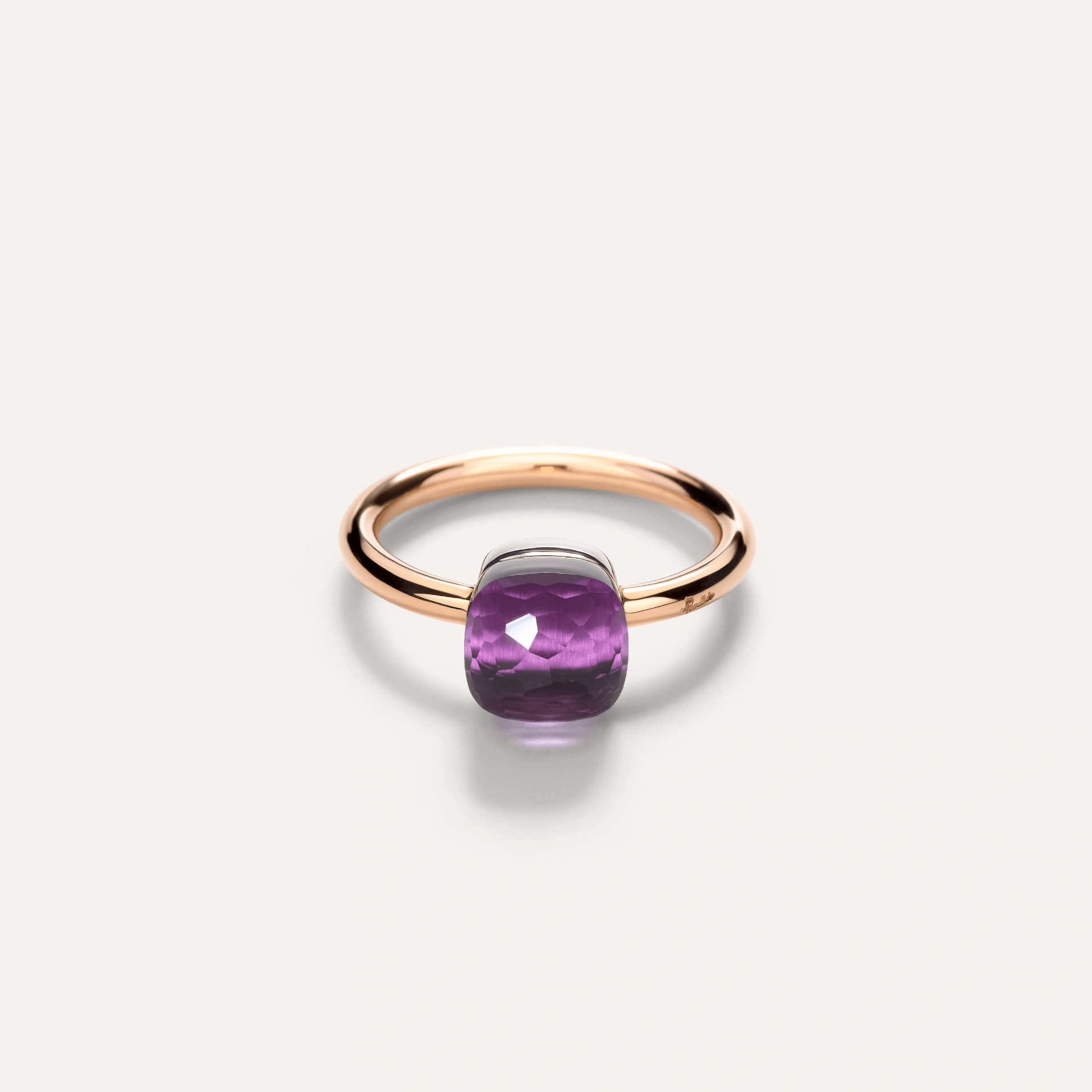 Pomellato Nudo Petit Ring 18k Gold with Amethyst - Orsini Jewellers