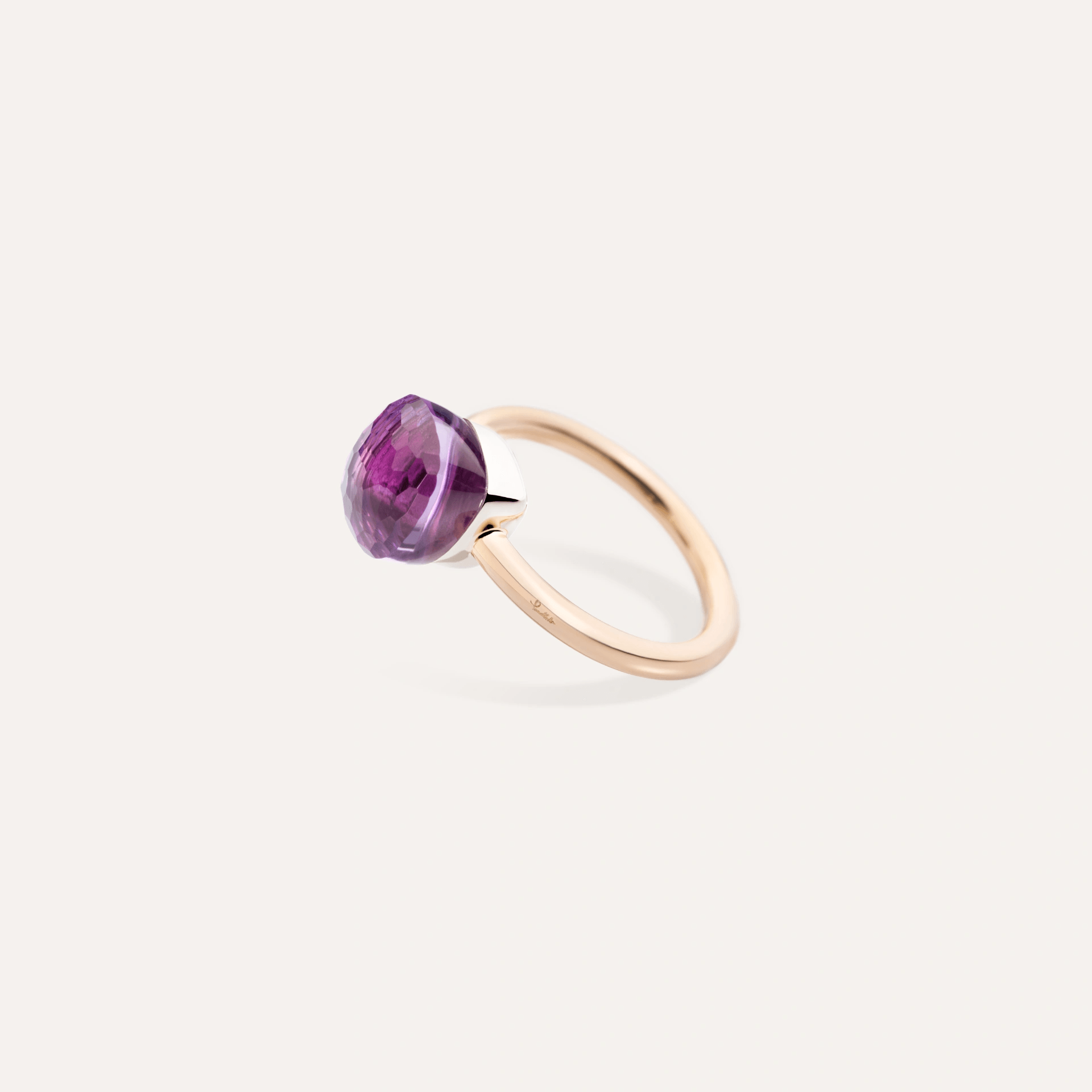Pomellato Nudo Petit Ring 18k Gold with Amethyst - Orsini Jewellers