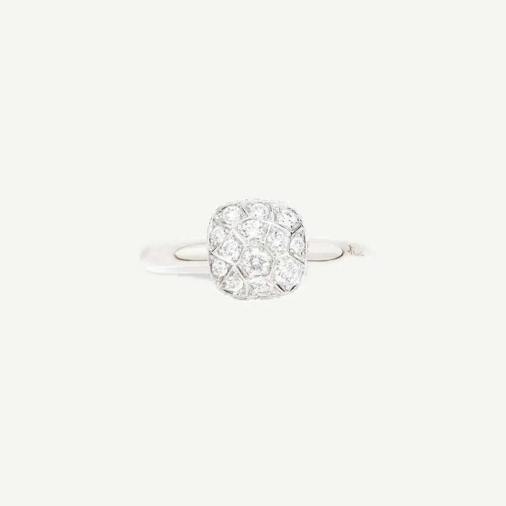 Pomellato Nudo Petit Ring 18k Gold with Diamonds - Orsini Jewellers