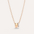 Pomellato Iconica Pendant with Chain in 18k Rose Gold with Diamonds - Orsini Jewellers
