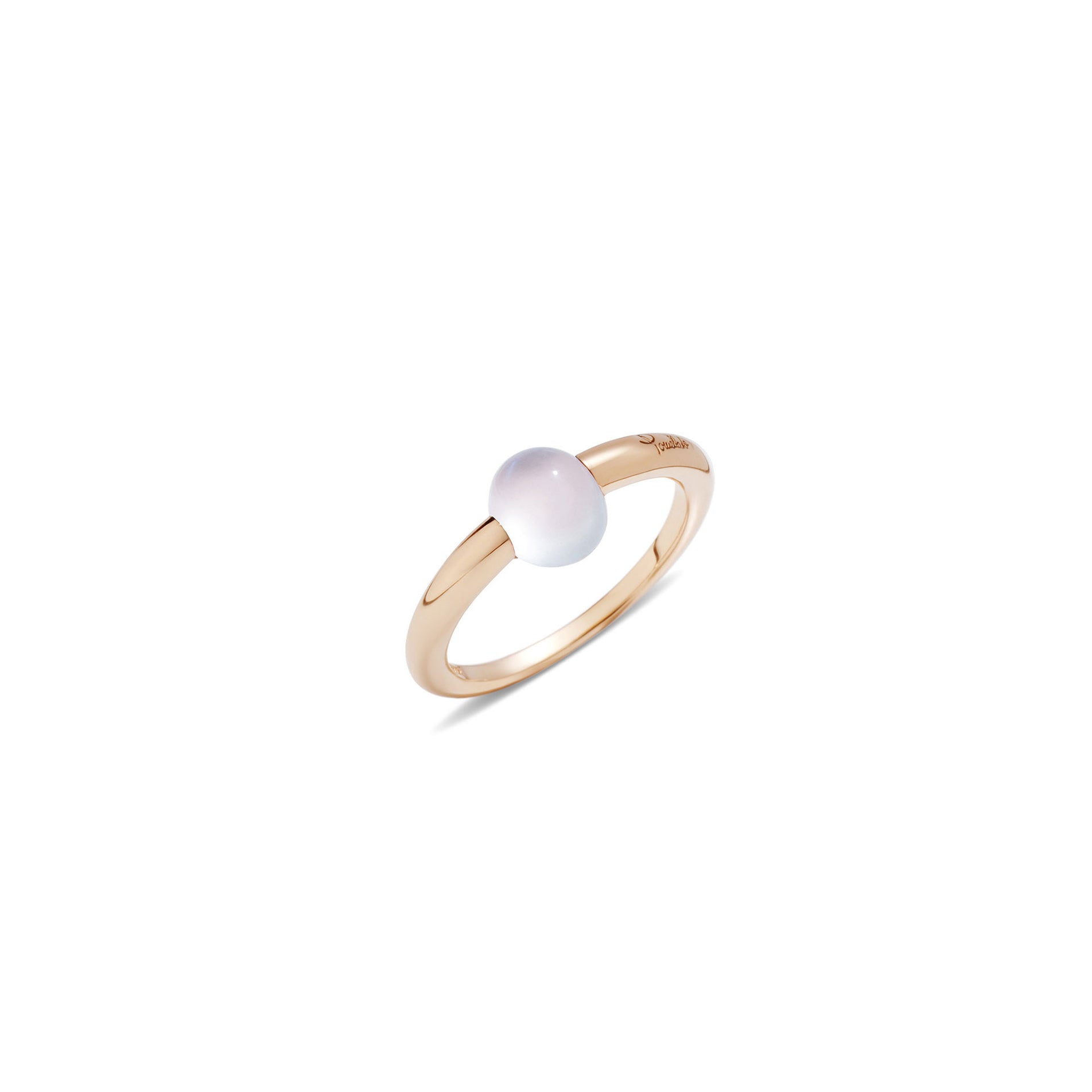 M'ama non M'ama Ring in 18k Rose Gold with Moonstone - Orsini Jewellers NZ