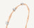 Rose gold one strand with diamonds bracelet by Marco Bicego Marrakech collection 