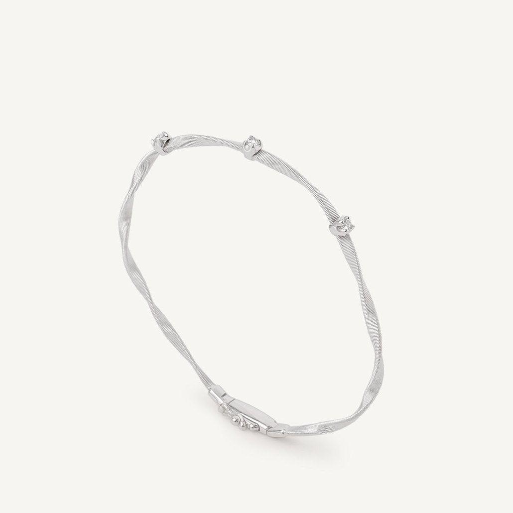 Marco Bicego Marrakech 18k Gold Diamond Bracelet 1 Strand - Orsini Jewellers