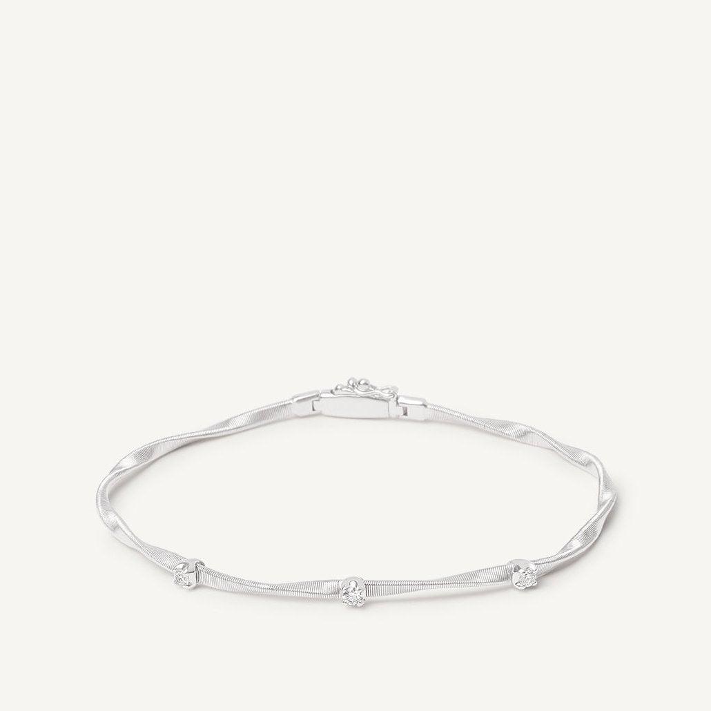 Marco Bicego Marrakech 18k Gold Diamond Bracelet 1 Strand - Orsini Jewellers