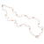 Al Coro Palladio Heart Necklace in 18k Rose Gold with 1 Diamond - Orsini Jewellers NZ