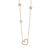 Palladio Heart Necklace in 18k Rose Gold with Diamond - Orsini Jewellers NZ