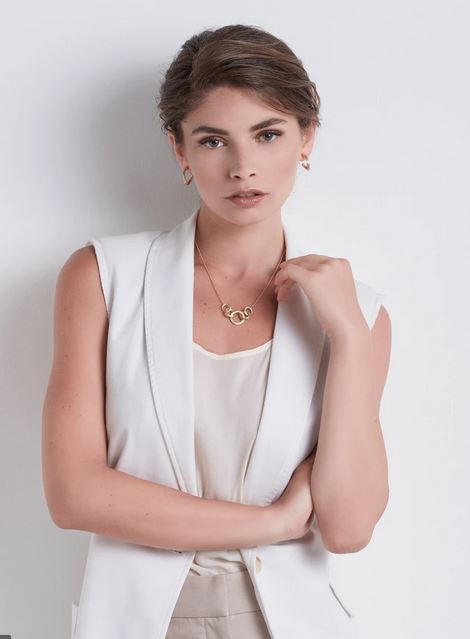 Jaipur Light Link Necklace in 18k Yellow Gold - Orsini Jewellers NZ