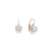 Nudo Petit Earrings in 18k Rose and White Gold with Diamonds - Orsini Jewellers NZ
