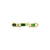 Gucci Link to Love Ring in 18k Yellow Gold & Green Tourmaline - Orsini Jewellers NZ