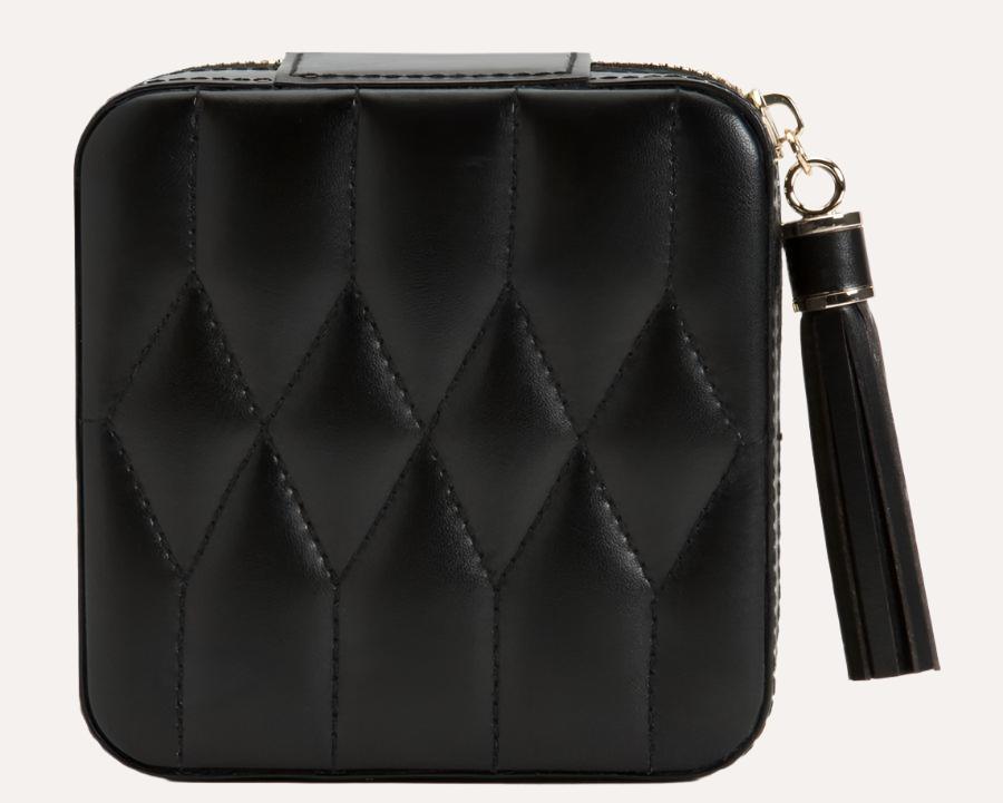 Caroline Black Coloured Travel Case - Orsini Jewellers