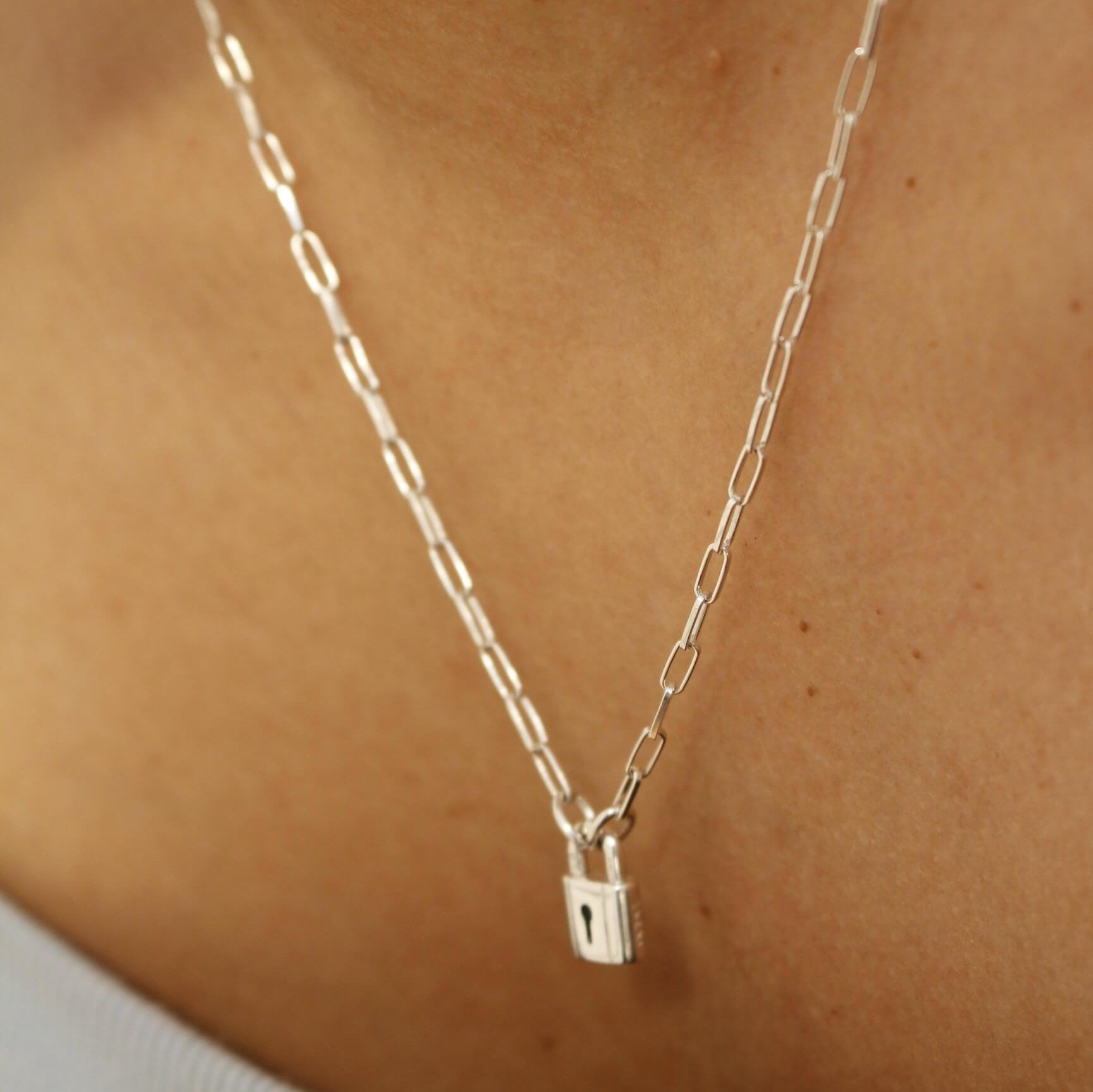 DoDo Necklace LOCK Silver - Orsini Jewellers