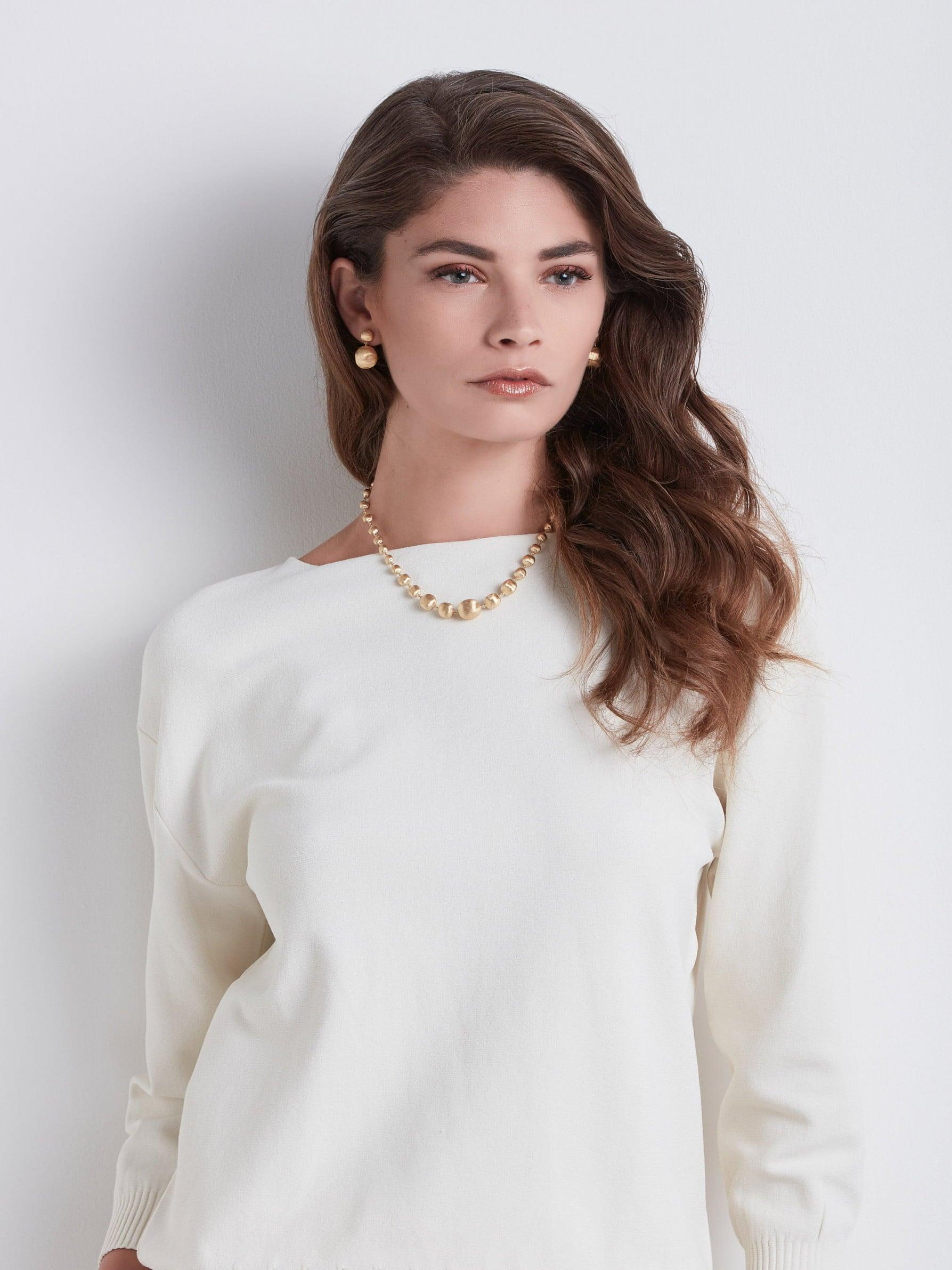 Marco Bicego Africa 18k Gold Earrings 2 Drop - Orsini Jewellers