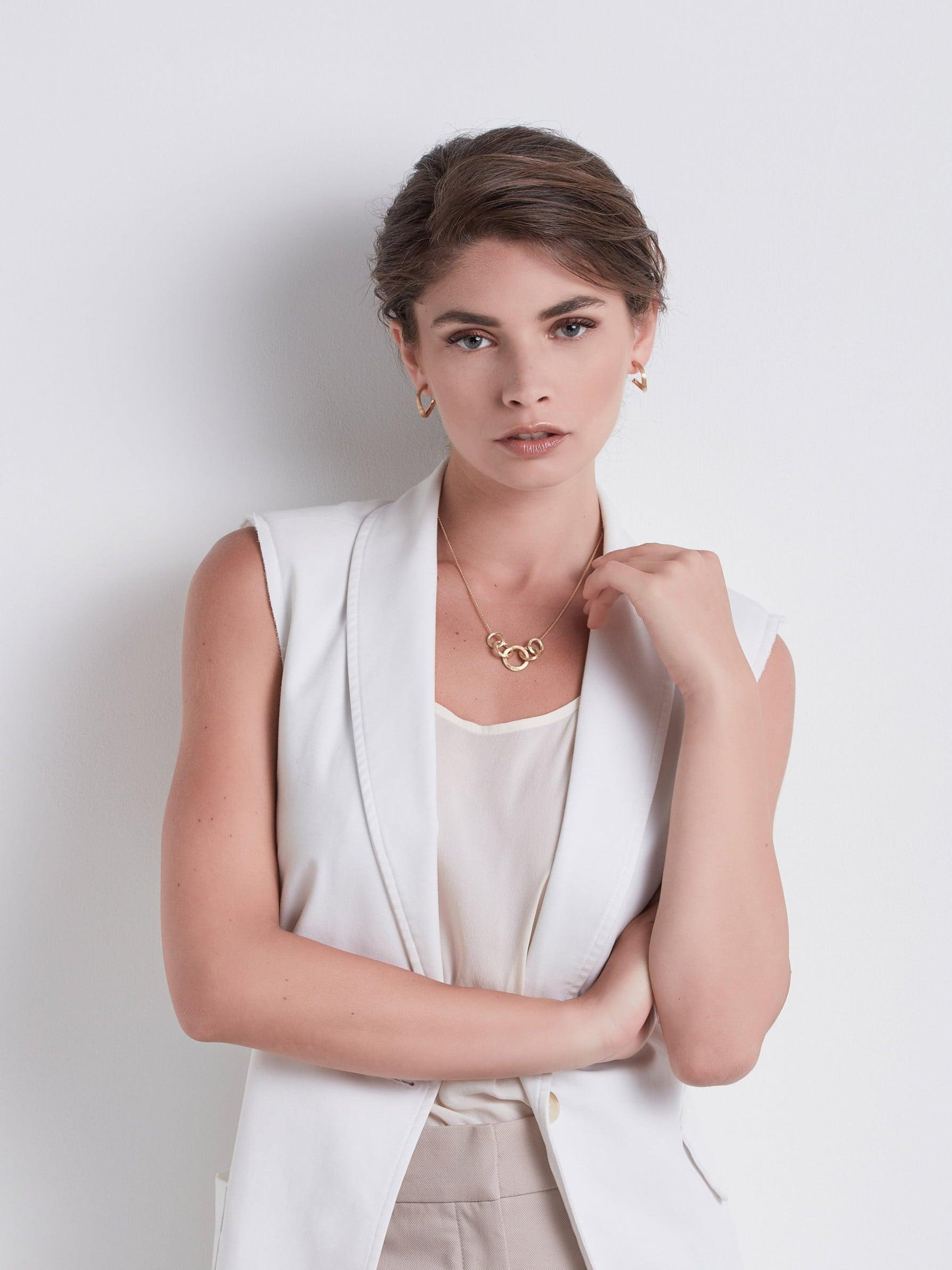 Marco Bicego Jaipur Link 18k Gold Earrings Medium - Orsini Jewellers