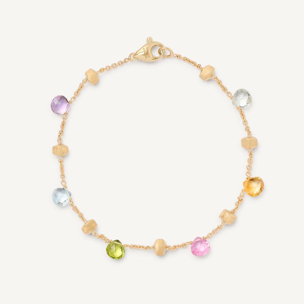 Marco Bicego Paradise 18k Gold Gemstone Bracelet - Orsini Jewellers
