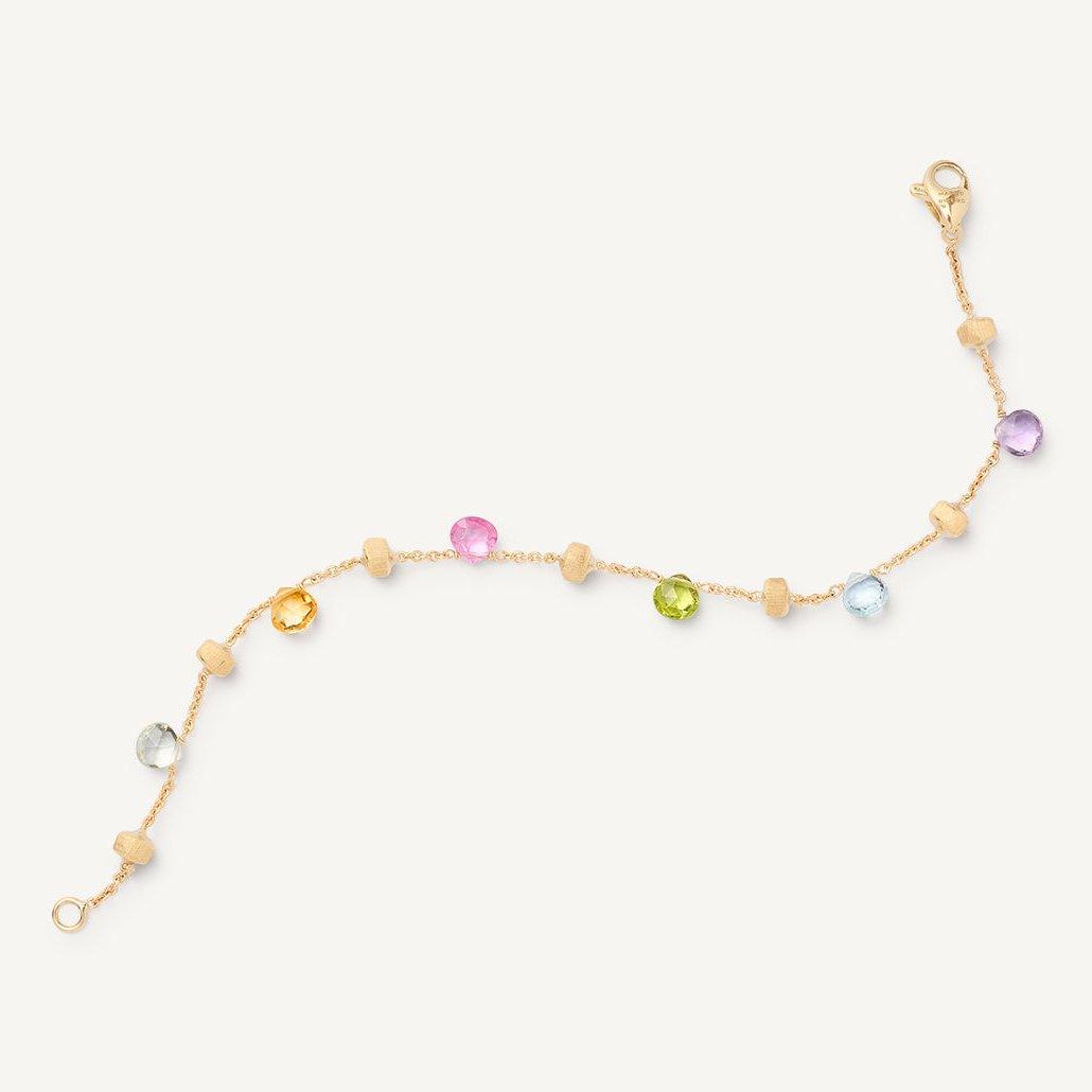 Marco Bicego Paradise 18k Gold Gemstone Bracelet - Orsini Jewellers