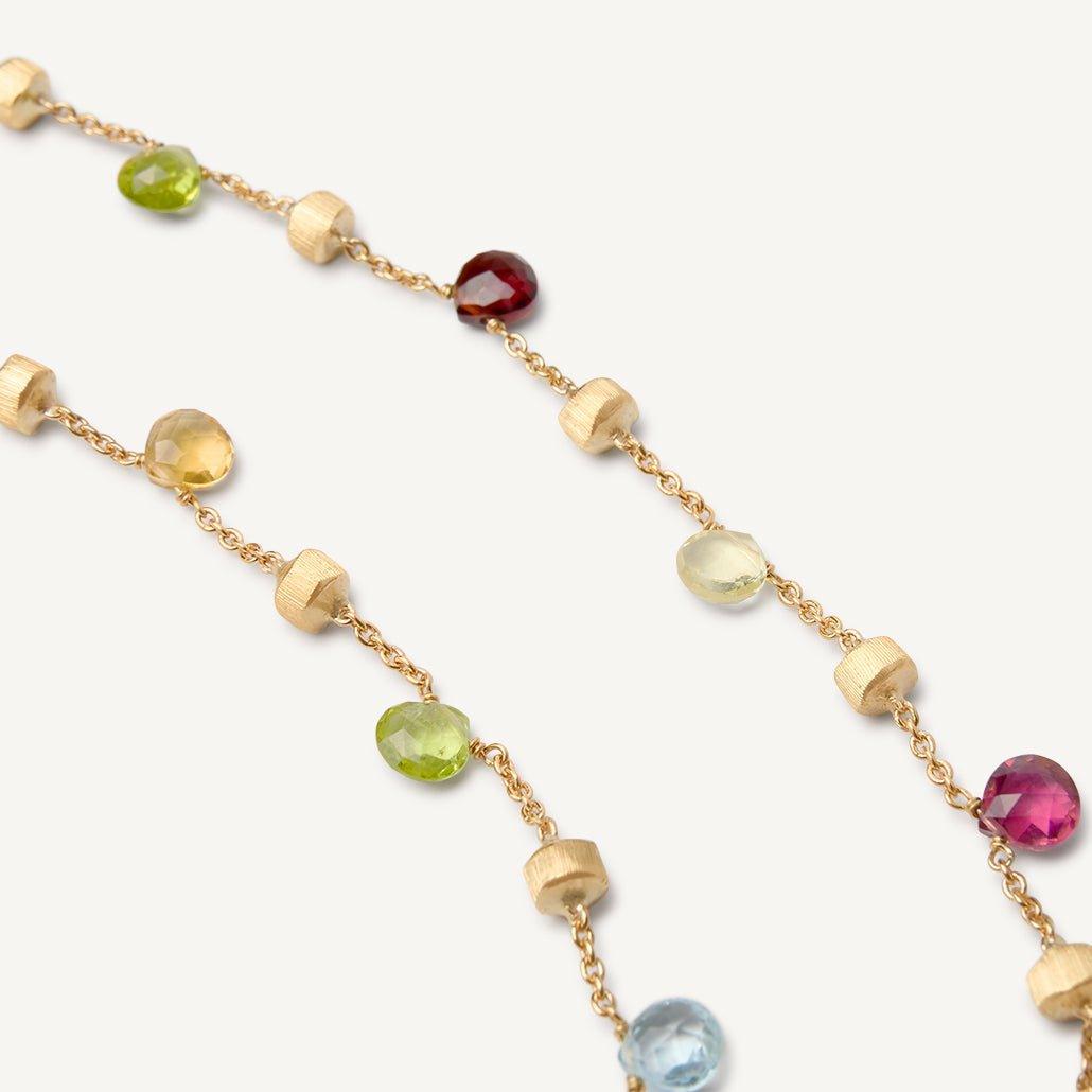 Marco Bicego Paradise 18k Gold Gemstone Necklace - Orsini Jewellers