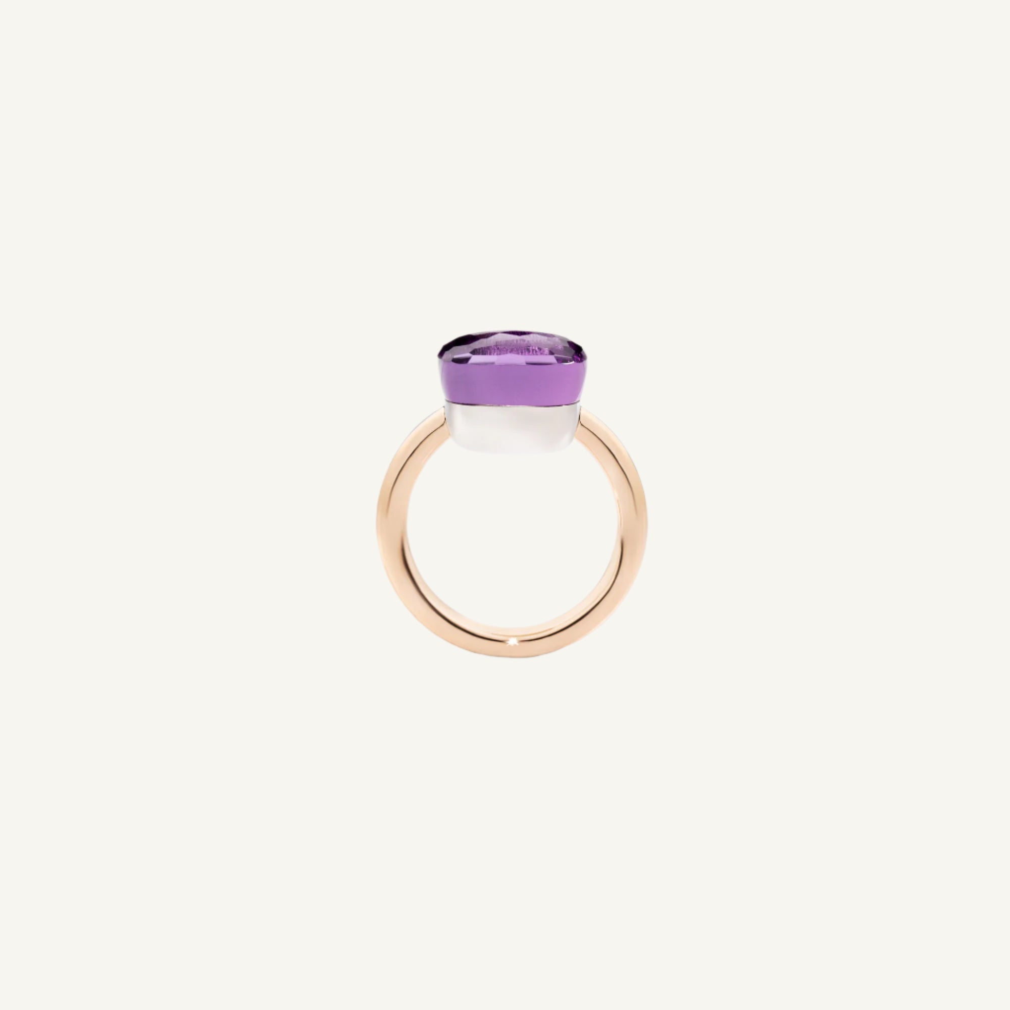 Pomellato Nudo Maxi Ring 18k Gold with Amethyst - Orsini Jewellers