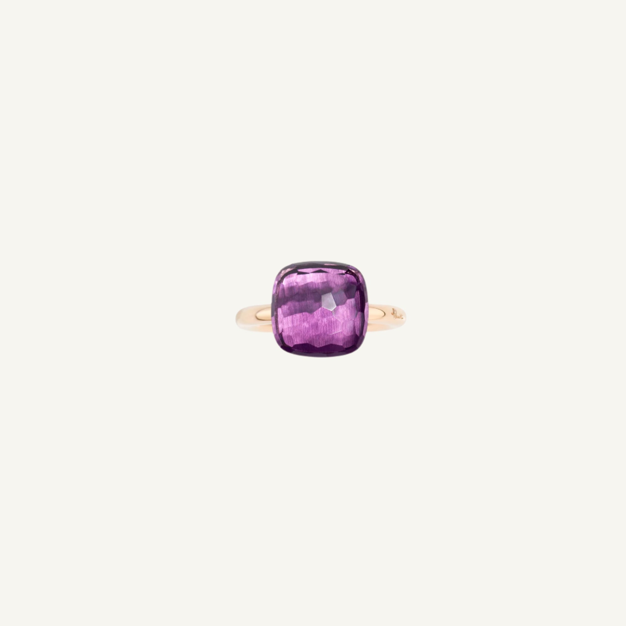 Pomellato Nudo Maxi Ring 18k Gold with Amethyst - Orsini Jewellers