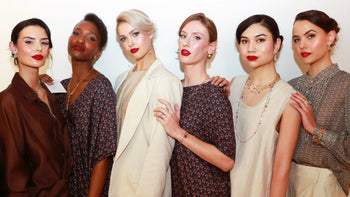 Models wearing Orsini jewellery at Make A Wish event