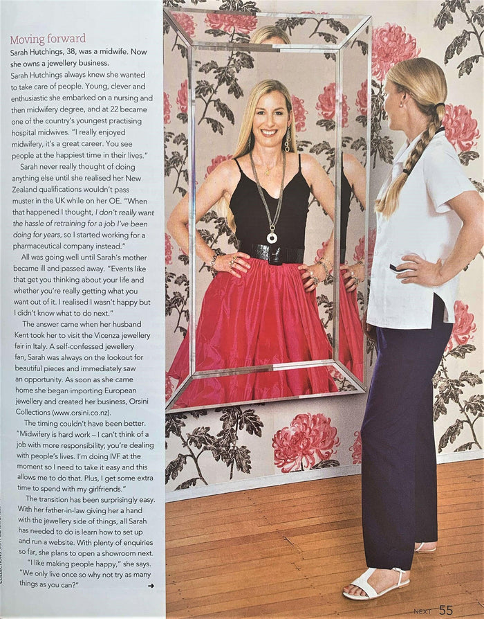 Sarah Hutchings in Next Magazine - 'Mirror, Mirror on the Wall'