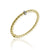 Chimento Stretch Spring Bracelet (Large, 1 Disc) in 18k Yellow and White Gold with White Diamonds - Orsini Jewellers