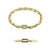 Chimento X-Tend Bracelet in 18k Yellow Gold with White Diamonds and Black Diamonds - Orsini Jewellers